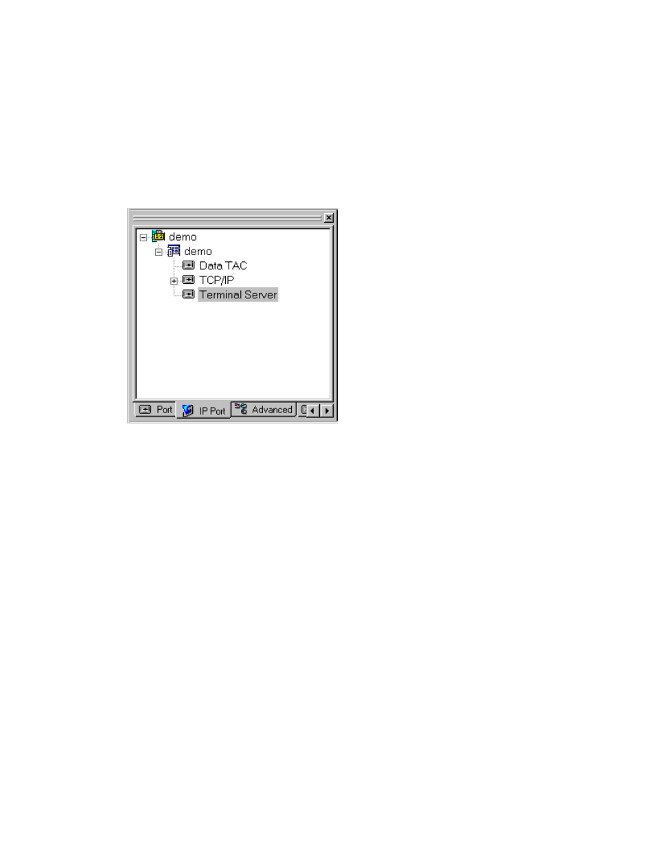 Site configuration for terminal server | Motorola 68P02958C00-B User Manual | Page 242 / 474
