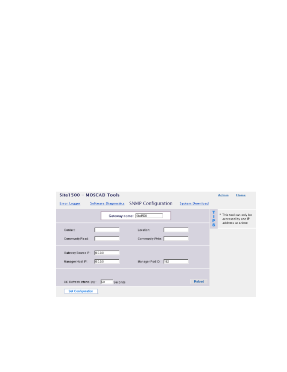 Setting snmp configuration using the web server | Motorola 68P02958C00-B User Manual | Page 260 / 474