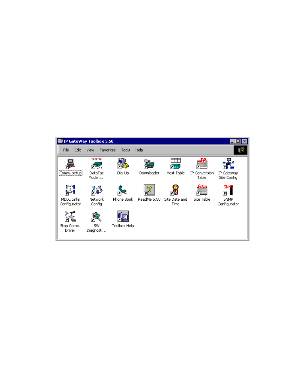 Ip gateway toolbox, General concept | Motorola 68P02958C00-B User Manual | Page 58 / 474