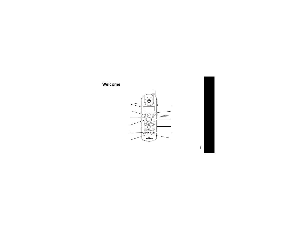 Welcome | Motorola MA550 User Manual | Page 3 / 70