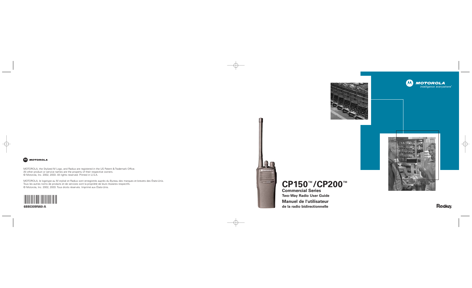 Motorola CP150 User Manual | 44 pages