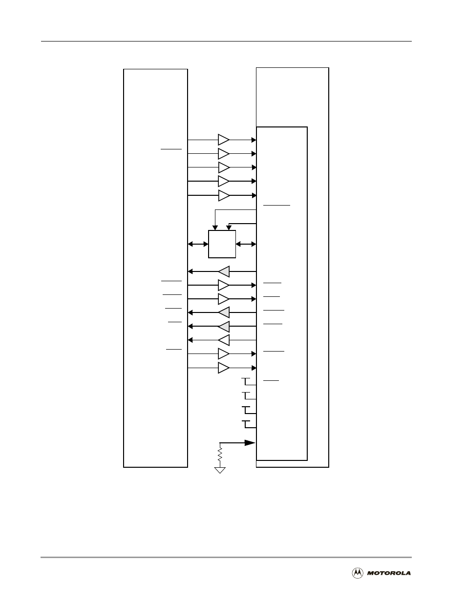 Connection to 16-bit isa/eisa data bus -20, Figure 6-3 , and | Motorola DSP56301 User Manual | Page 138 / 372