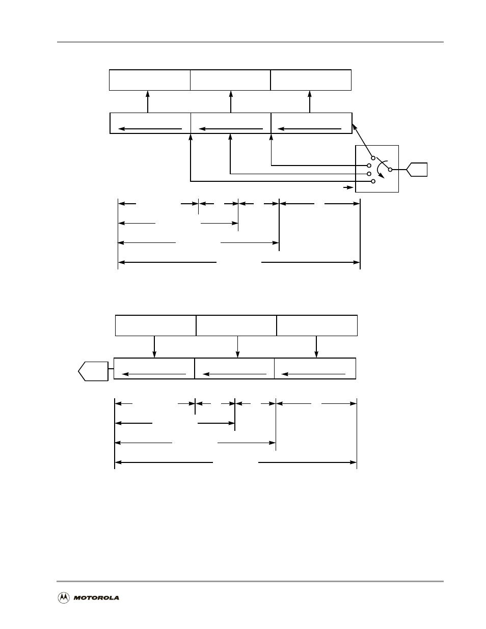 Essi data path programming model (shfd = 0) -31, Figure 7-12 and, Figure 7-12 | Motorola DSP56301 User Manual | Page 229 / 372