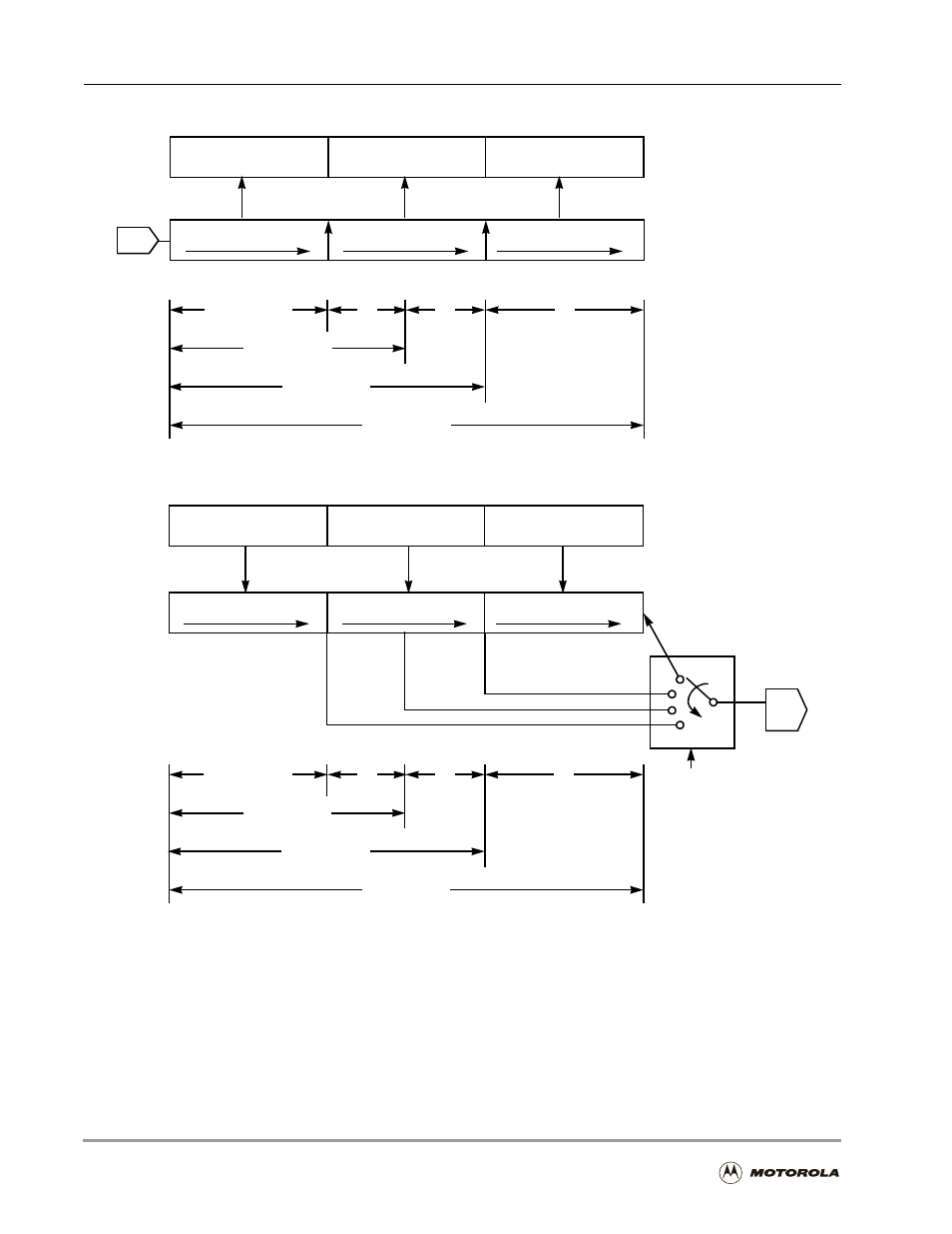 Essi data path programming model (shfd = 1) -32, Figure 7-13 . the, And figure 7-13 . dat | Motorola DSP56301 User Manual | Page 230 / 372