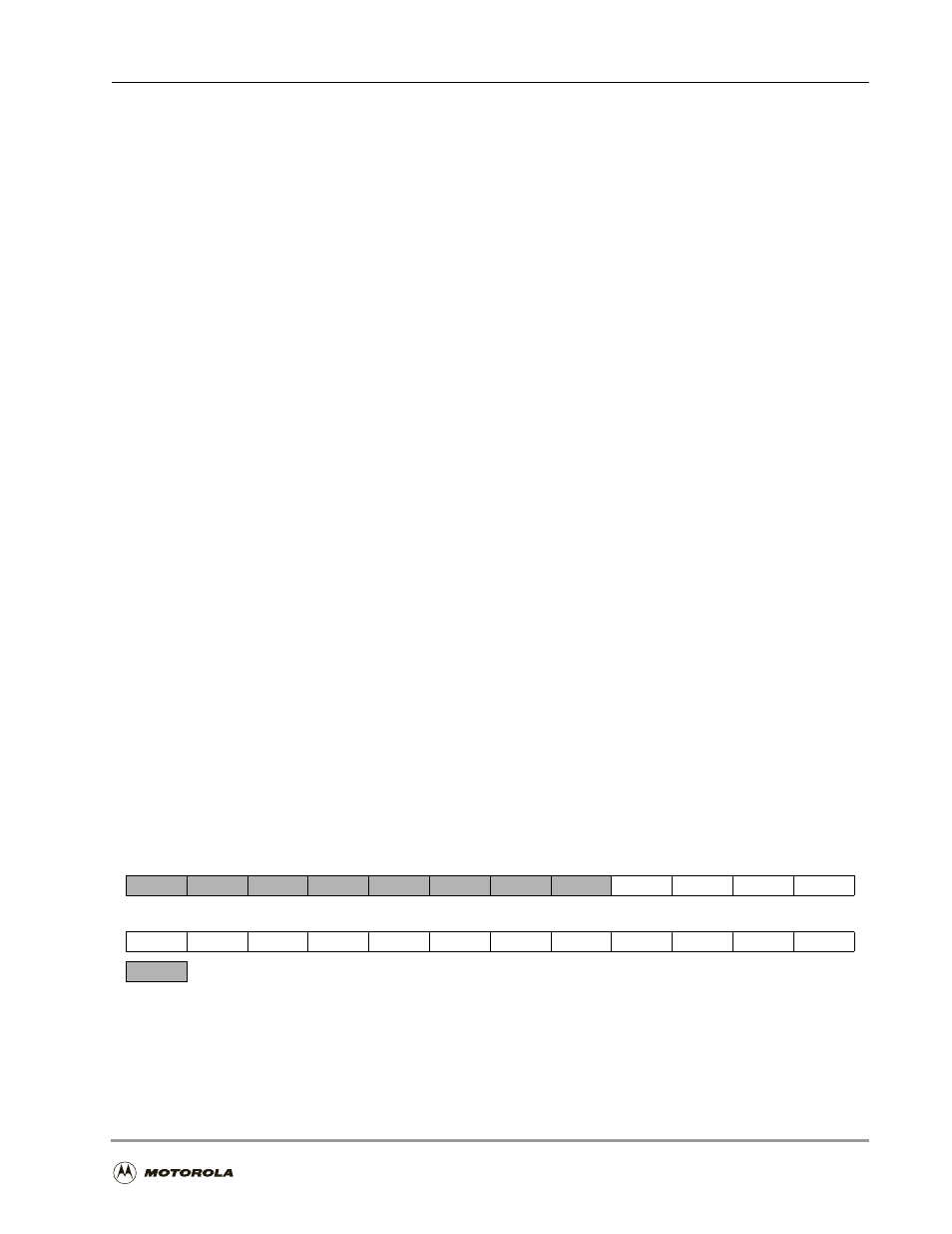 7 essi transmit data registers (tx[2–0]), 8 essi time slot register (tsr), 9 transmit slot mask registers (tsma, tsmb) | Essi transmit data registers (tx[2–0]) -33, Essi time slot register (tsr) -33, Transmit slot mask registers (tsma, tsmb) -33, Essi transmit slot mask register a (tsma) -33, 7 essi transmit data registers (tx[2–0]), 8 essi time slot register (tsr), 9 transmit slot mask registers (tsma, tsmb) | Motorola DSP56301 User Manual | Page 231 / 372