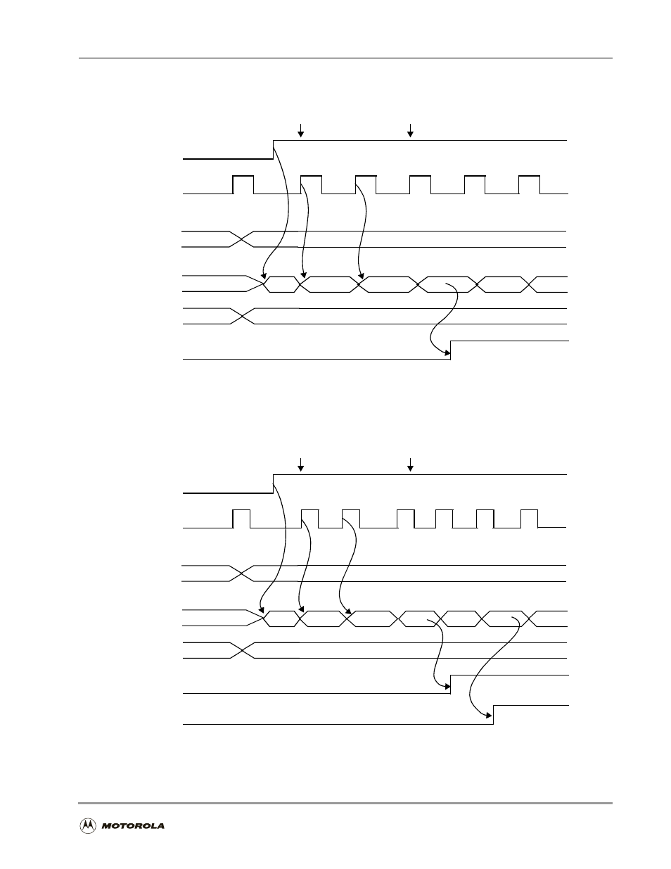 Timer mode (trm = 1) -7, Timer mode (trm = 0) -7 | Motorola DSP56301 User Manual | Page 269 / 372