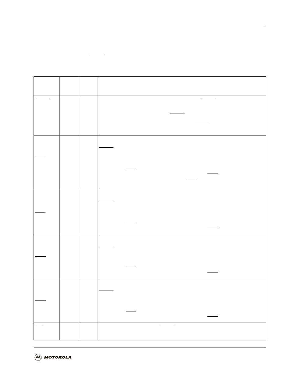 6 interrupt and mode control, Interrupt and mode control -9, Table 2-9 | 6 interrupt and mode control | Motorola DSP56301 User Manual | Page 39 / 372