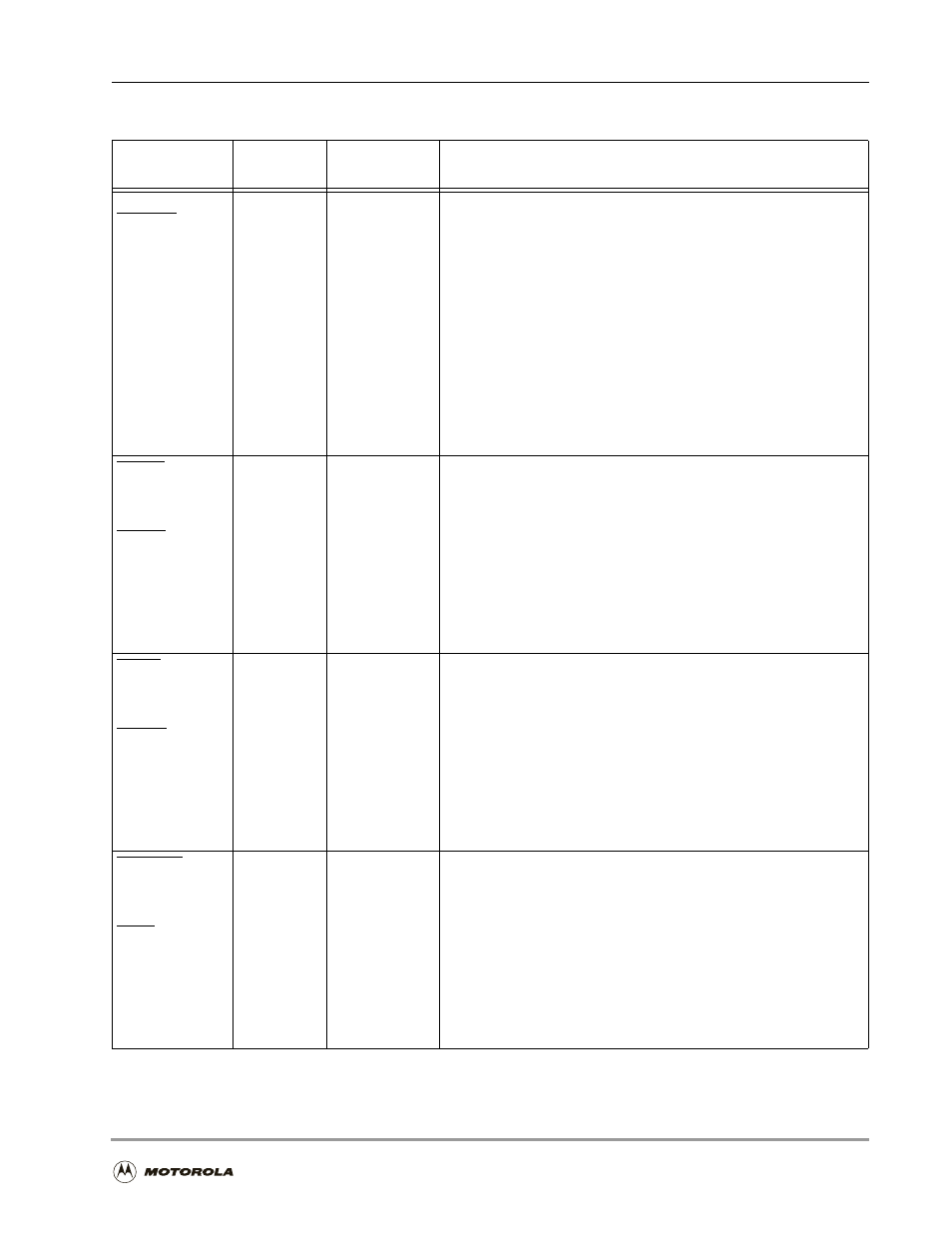 Table 2-10. host interface (continued) | Motorola DSP56301 User Manual | Page 41 / 372