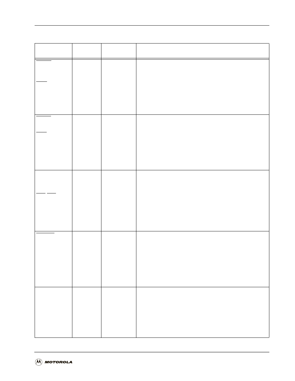 Table 2-10. host interface (continued) | Motorola DSP56301 User Manual | Page 43 / 372