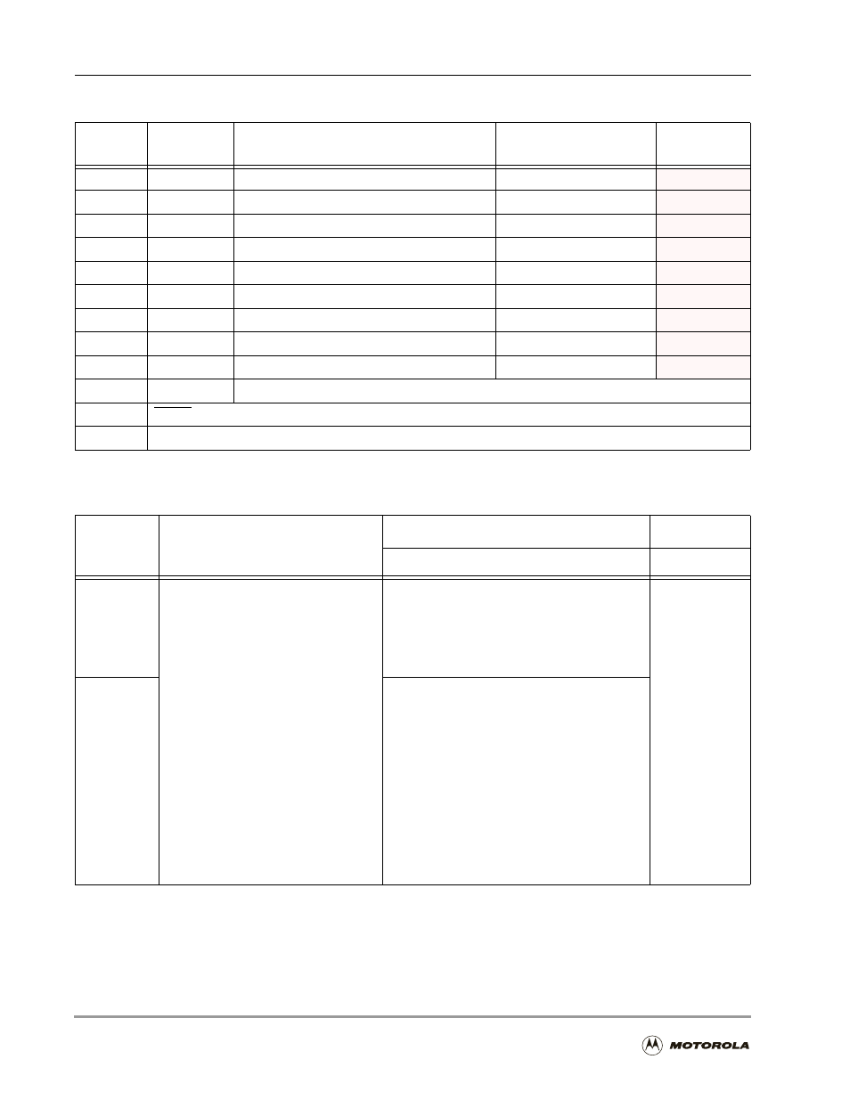 Table 2-12 | Motorola DSP56301 User Manual | Page 46 / 372