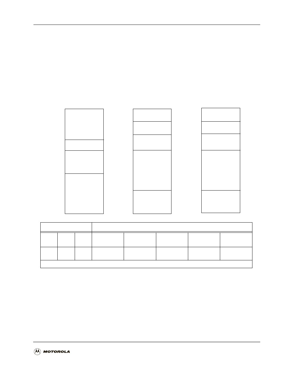 7 memory maps, Memory maps -7, Default settings (0, 0, 0) -7 | Section 3.7, Default | Motorola DSP56301 User Manual | Page 67 / 372