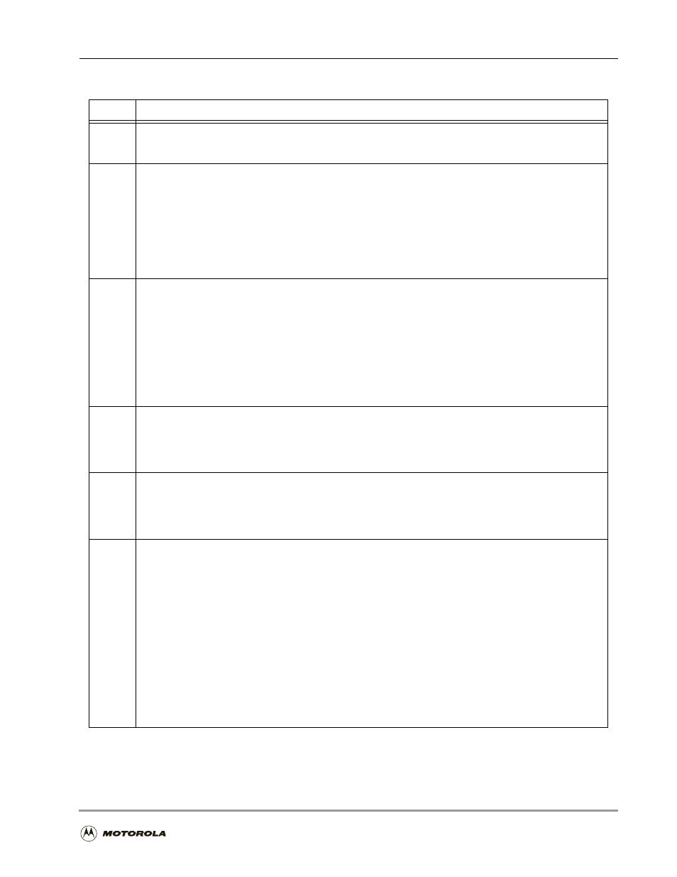 Operating mode definitions -3, Table 4-2. operating mode definitions | Motorola DSP56301 User Manual | Page 77 / 372