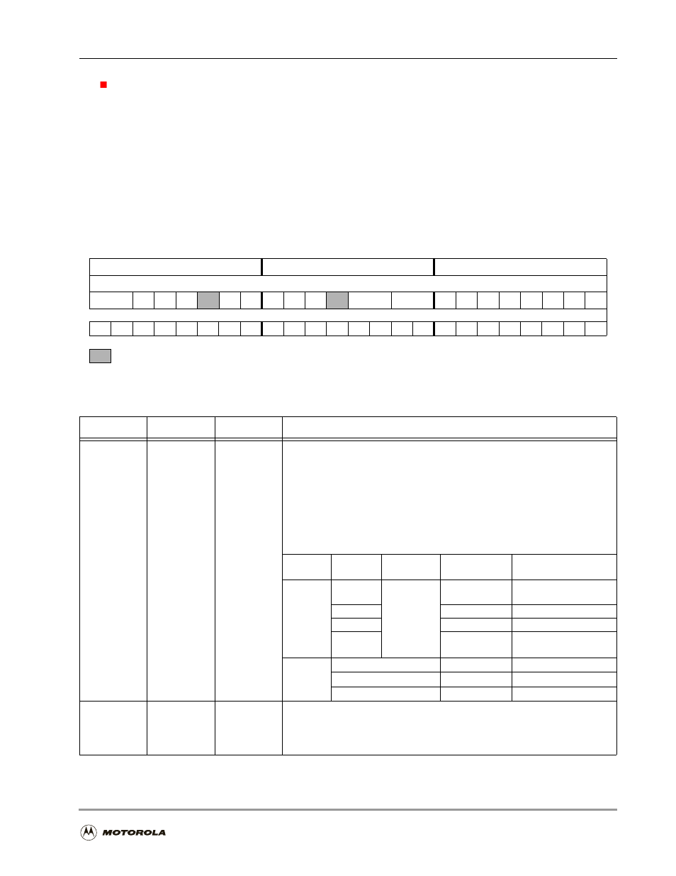 Status register (sr) -7, Status register bit definitions -7 | Motorola DSP56301 User Manual | Page 81 / 372