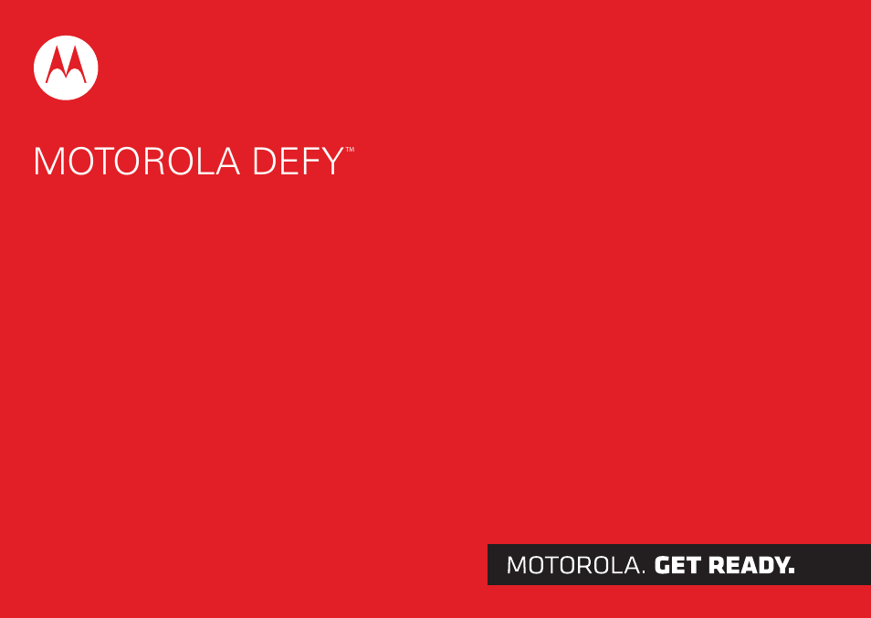 Motorola DEFY XT300 User Manual | 66 pages