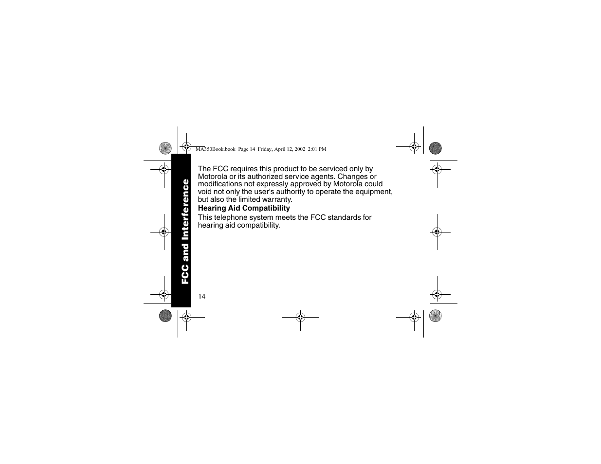Motorola MA350 User Manual | Page 16 / 60
