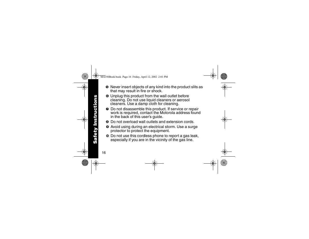 Motorola MA350 User Manual | Page 18 / 60