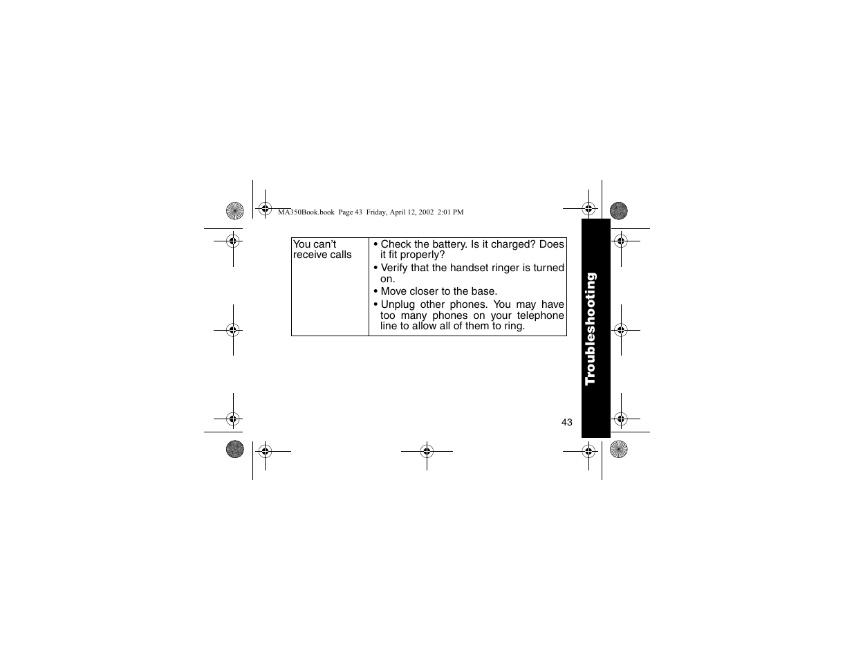 Motorola MA350 User Manual | Page 45 / 60