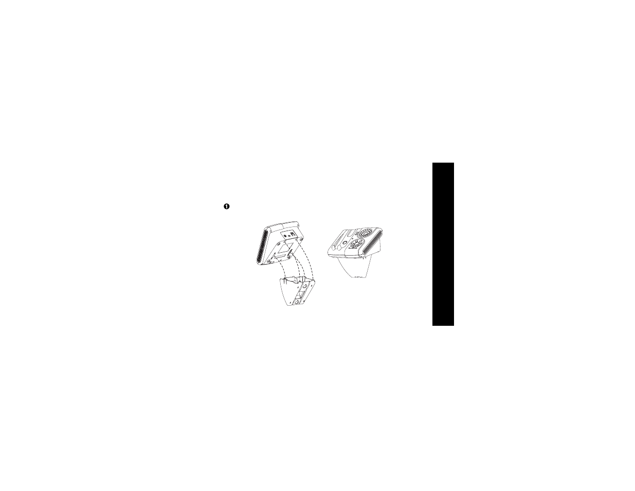 Installing the phone on a wall | Motorola MA560 User Manual | Page 33 / 76