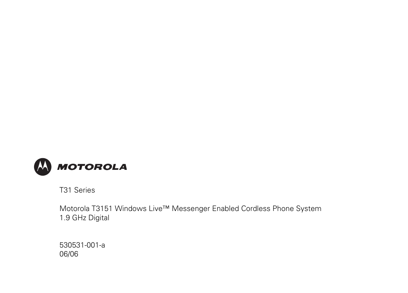 Motorola T3150 User Manual | Page 62 / 62