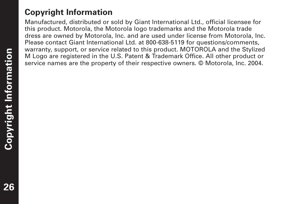 Motorola T5500 User Manual | Page 27 / 35