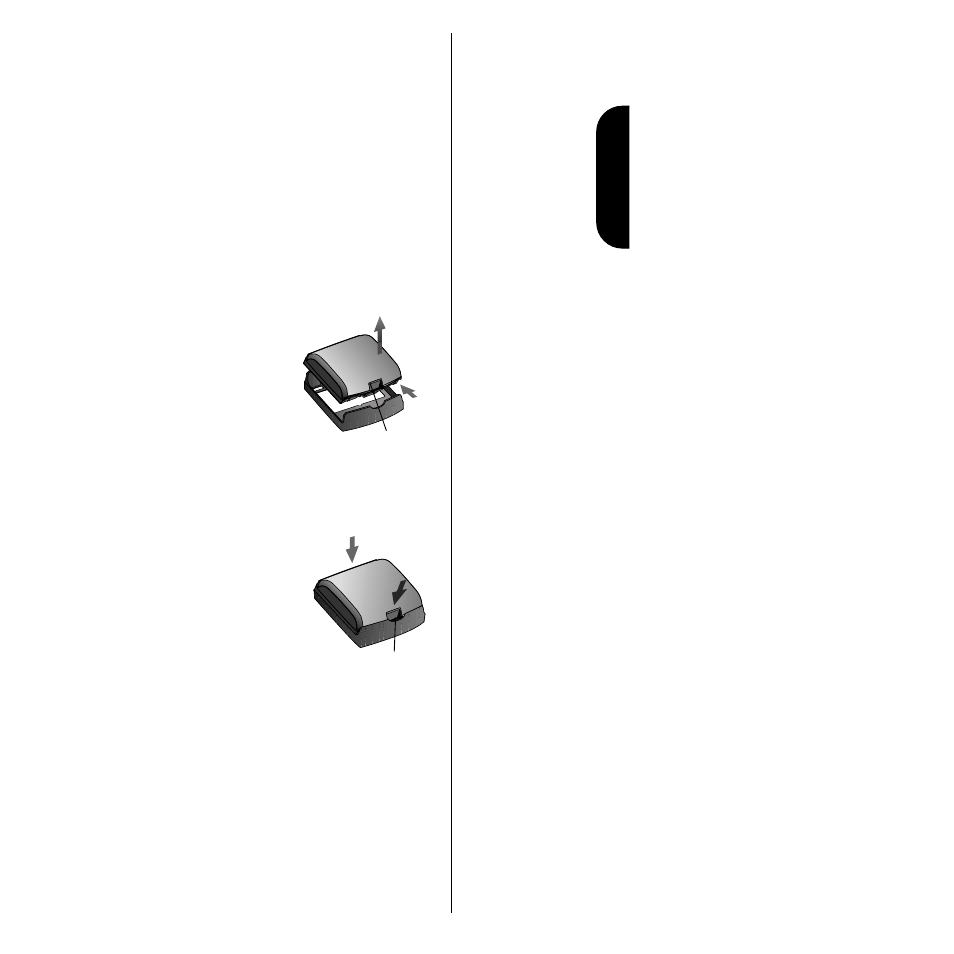 Removing and attaching battery covers, Removing the battery cover, Attaching the battery cover | Motorola Cell Phon User Manual | Page 17 / 164