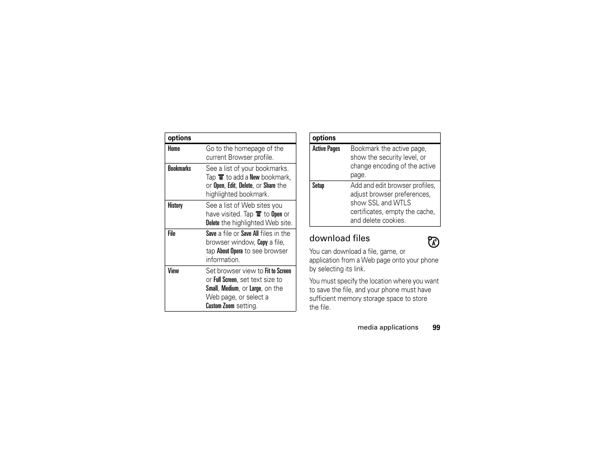 Motorola E6 User Manual | Page 101 / 144