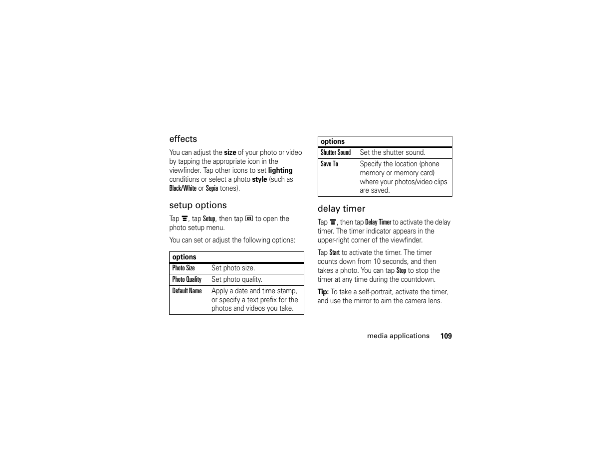 Motorola E6 User Manual | Page 111 / 144