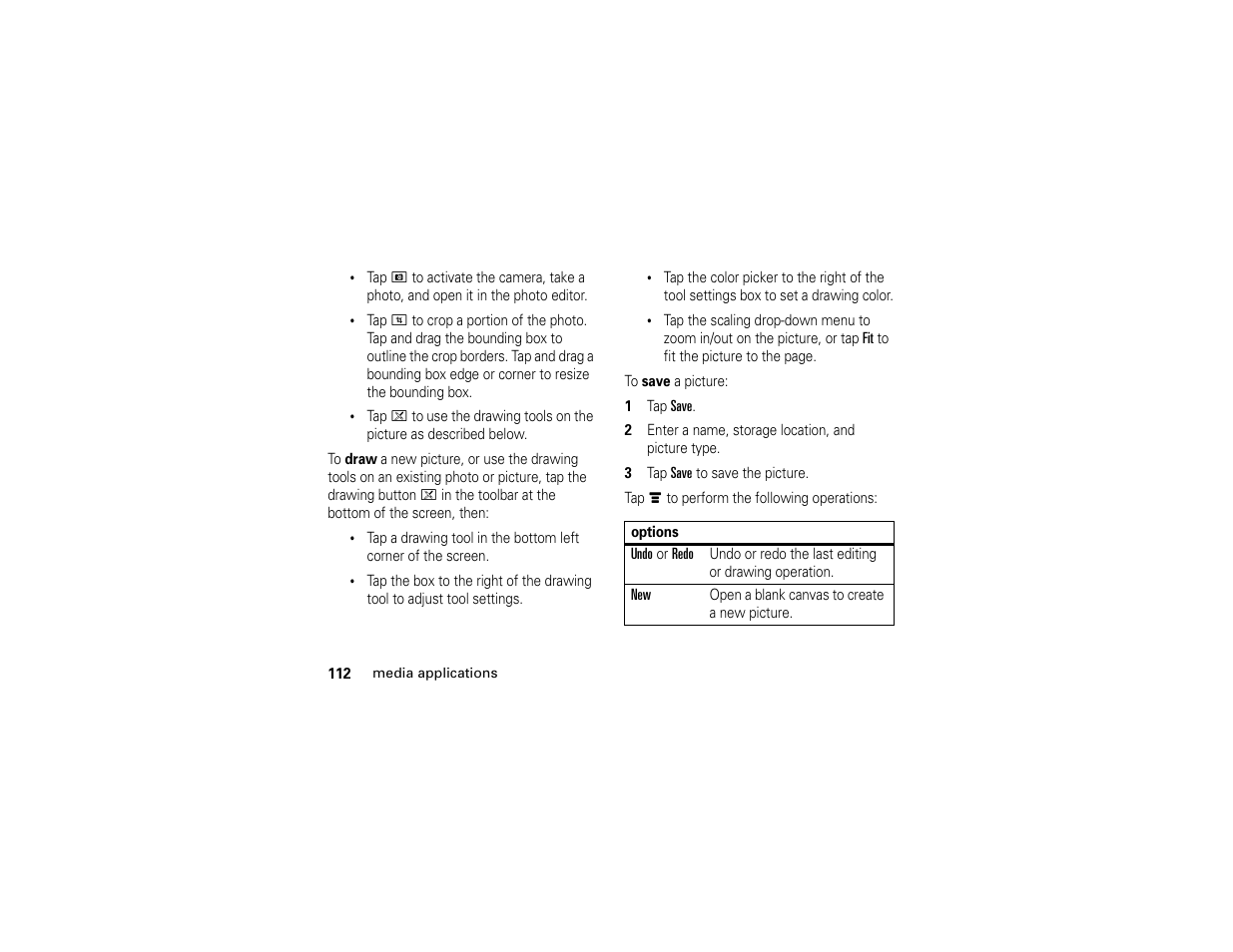 Motorola E6 User Manual | Page 114 / 144