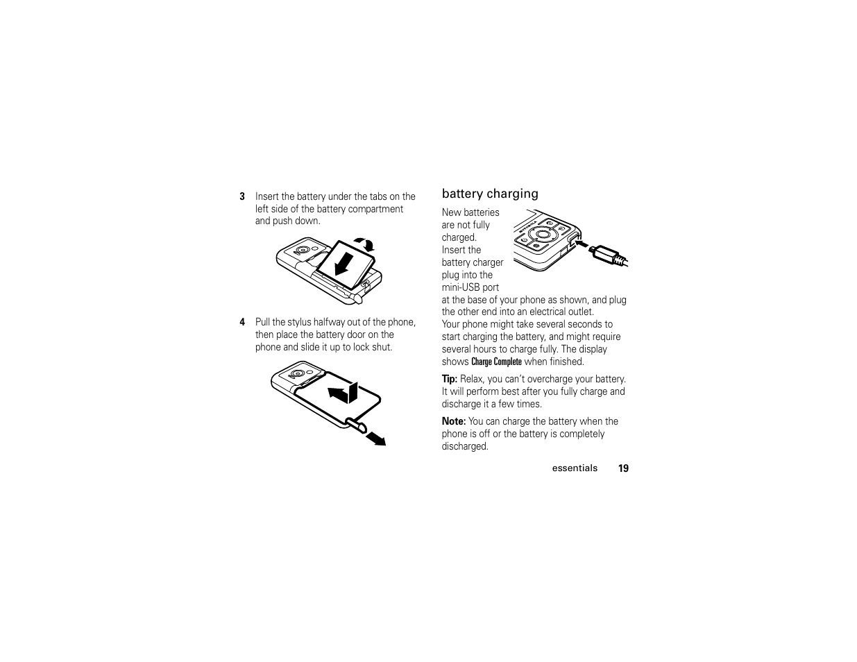 Motorola E6 User Manual | Page 21 / 144