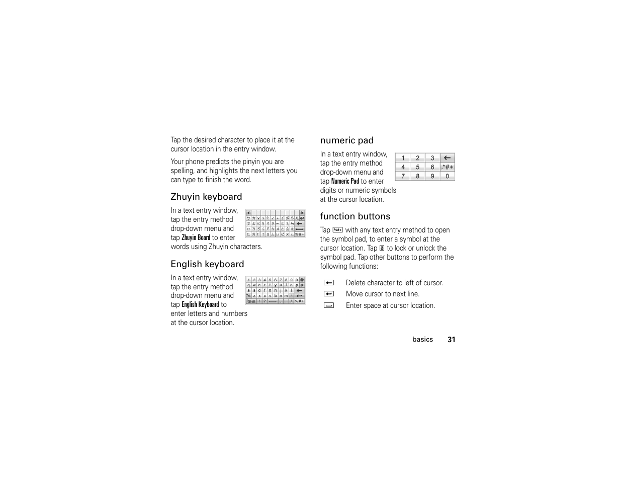 Motorola E6 User Manual | Page 33 / 144