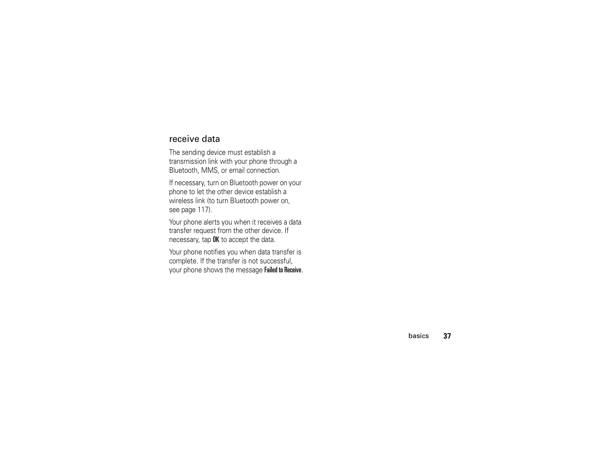 Motorola E6 User Manual | Page 39 / 144