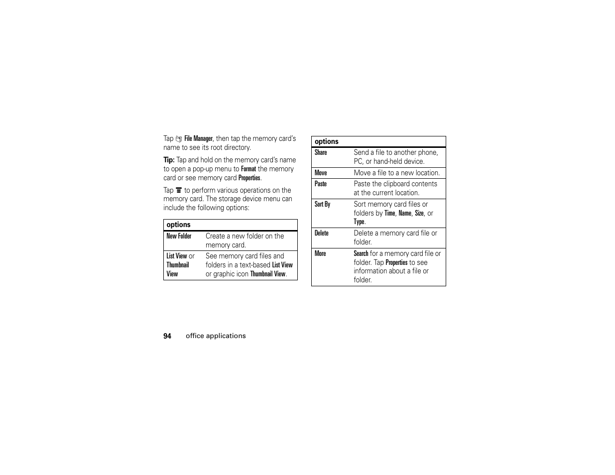 Motorola E6 User Manual | Page 96 / 144