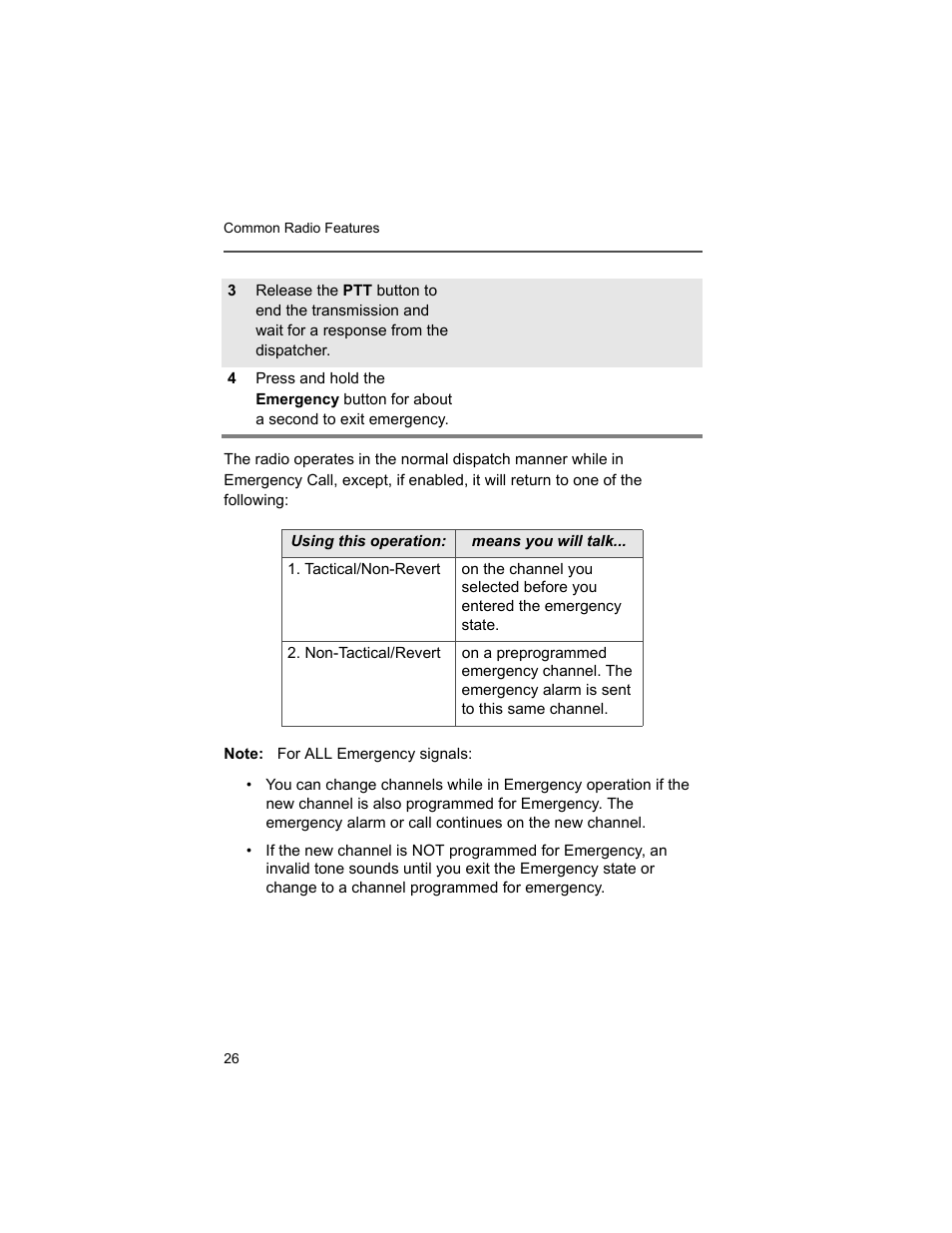 Motorola XTS2500 User Manual | Page 38 / 78