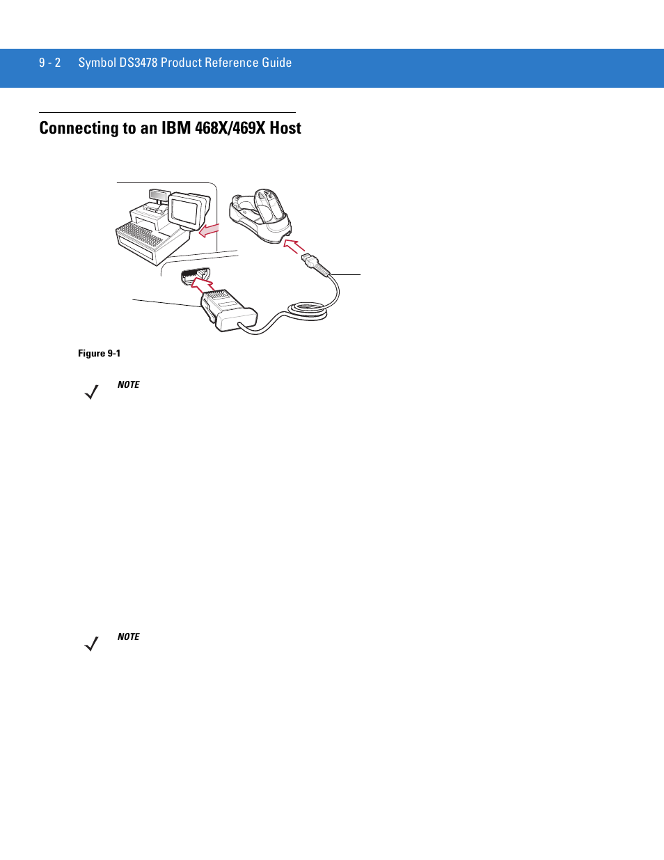 Connecting to an ibm 468x/469x host, Connecting to an ibm 468x/469x host -2 | Motorola DS3478 User Manual | Page 146 / 404