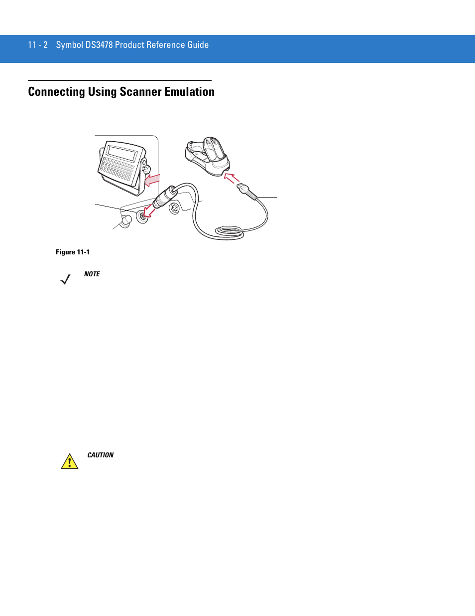 Connecting using scanner emulation, Connecting using scanner emulation -2 | Motorola DS3478 User Manual | Page 160 / 404