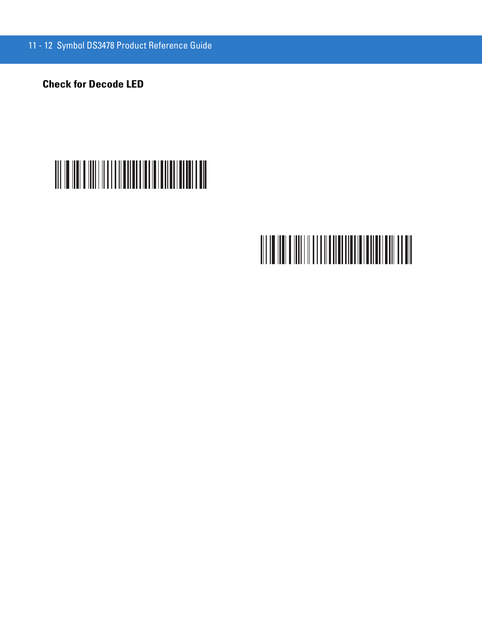 Check for decode led, Check for decode led -12 | Motorola DS3478 User Manual | Page 170 / 404