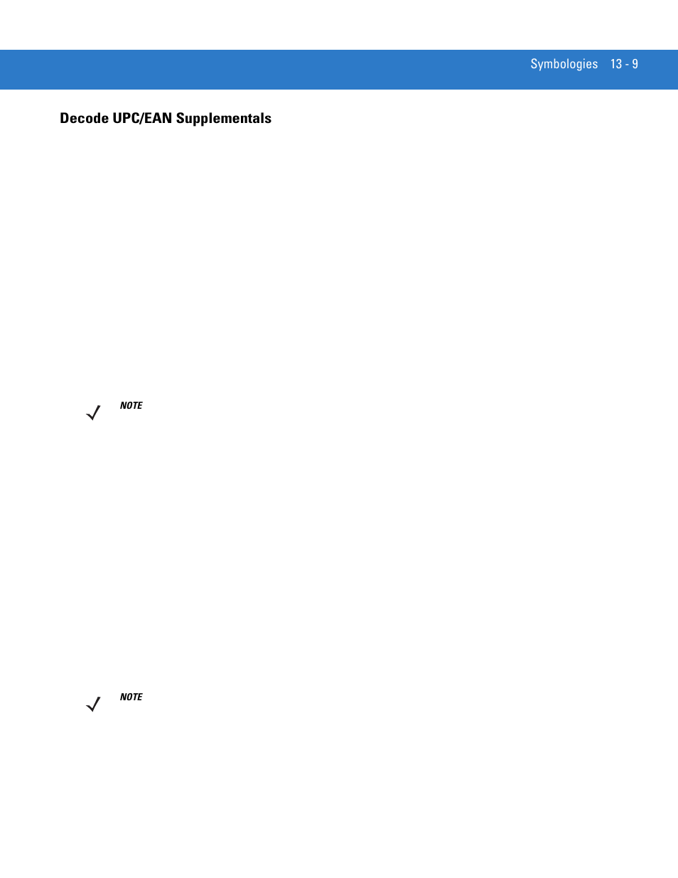 Decode upc/ean supplementals, Decode upc/ean supplementals -9 | Motorola DS3478 User Manual | Page 181 / 404