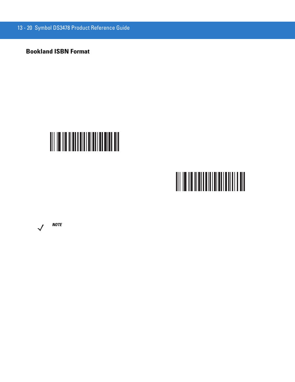 Bookland isbn format, Bookland isbn format -20, Ean, select a | Also select | Motorola DS3478 User Manual | Page 192 / 404