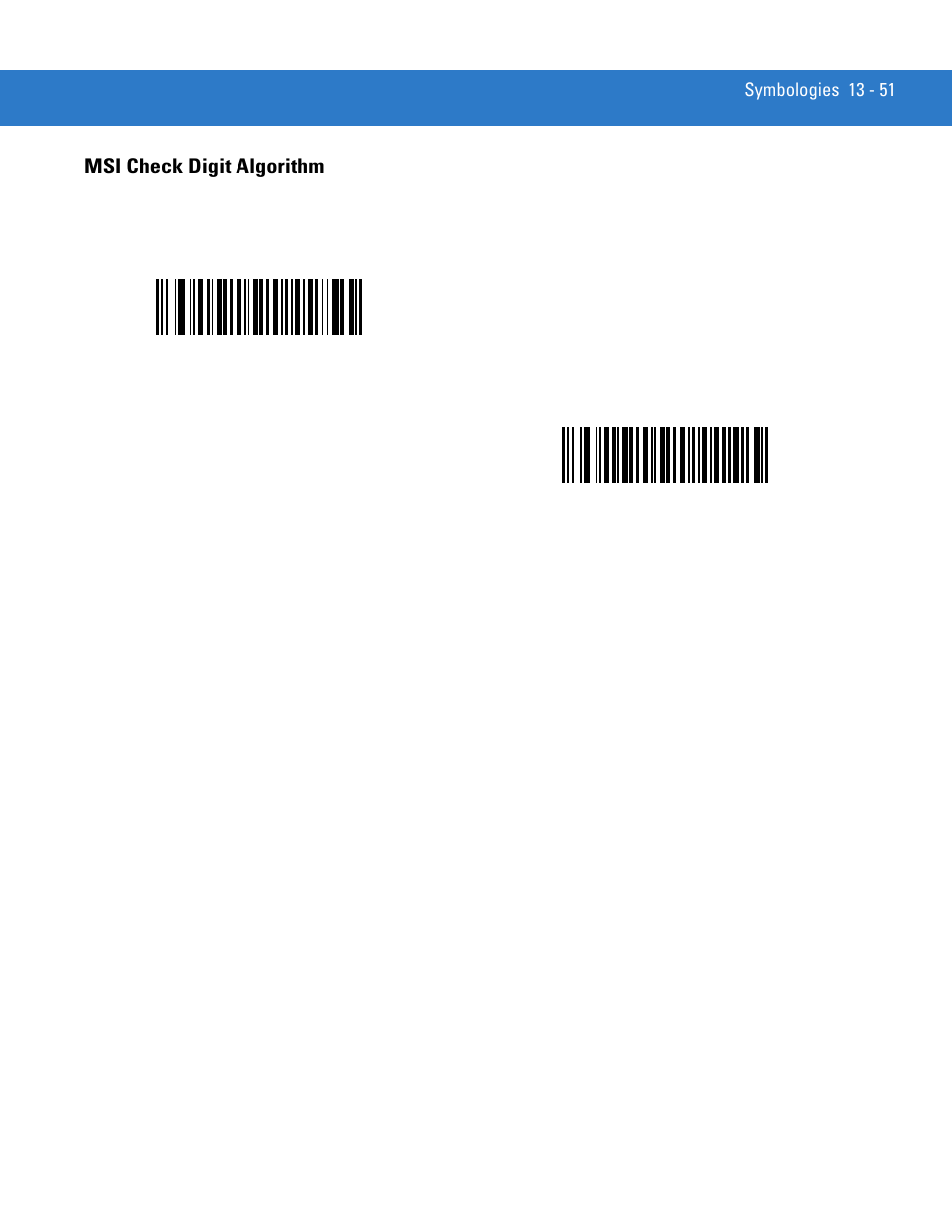 Msi check digit algorithm, Msi check digit algorithm -51 | Motorola DS3478 User Manual | Page 223 / 404