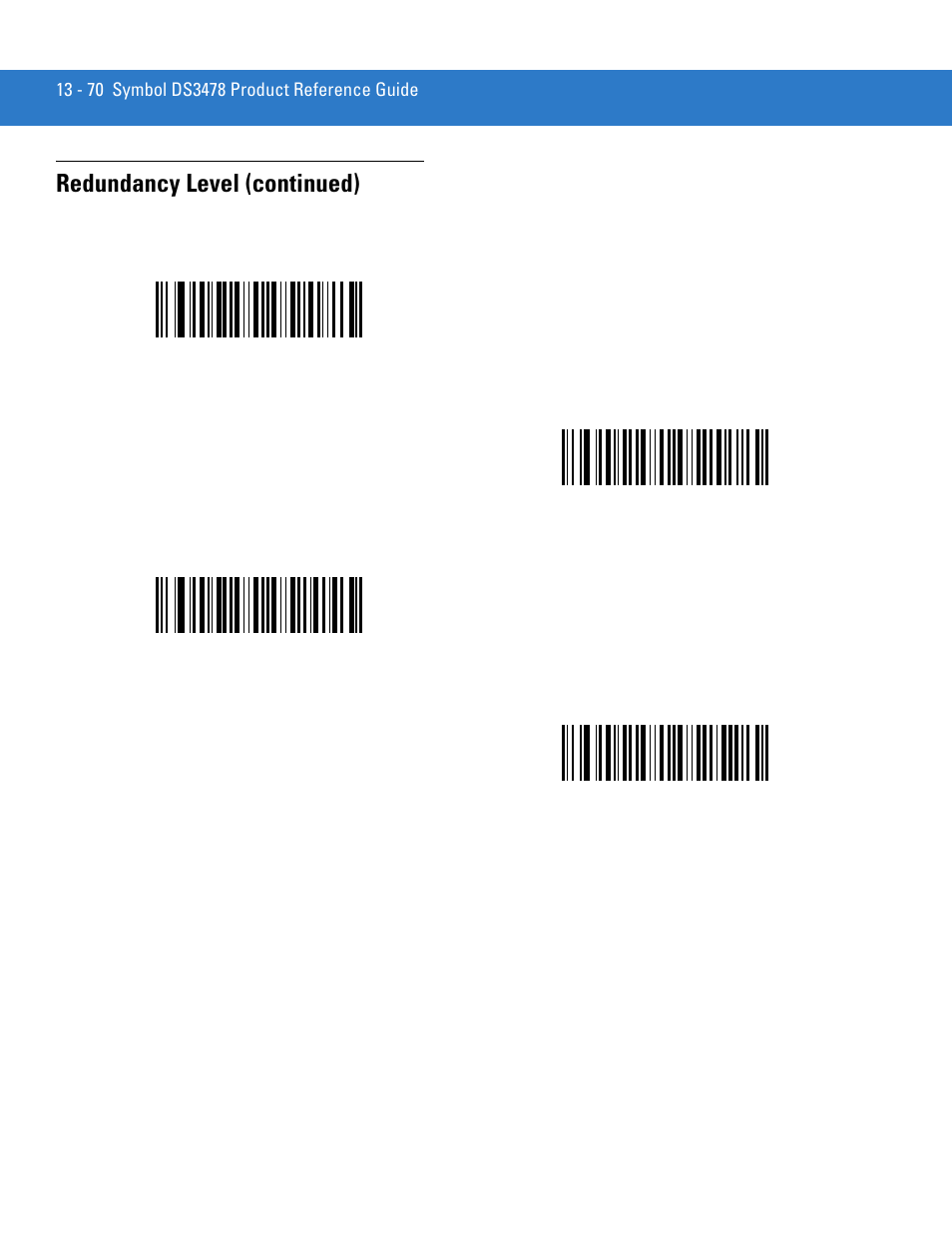 Redundancy level (continued) | Motorola DS3478 User Manual | Page 242 / 404