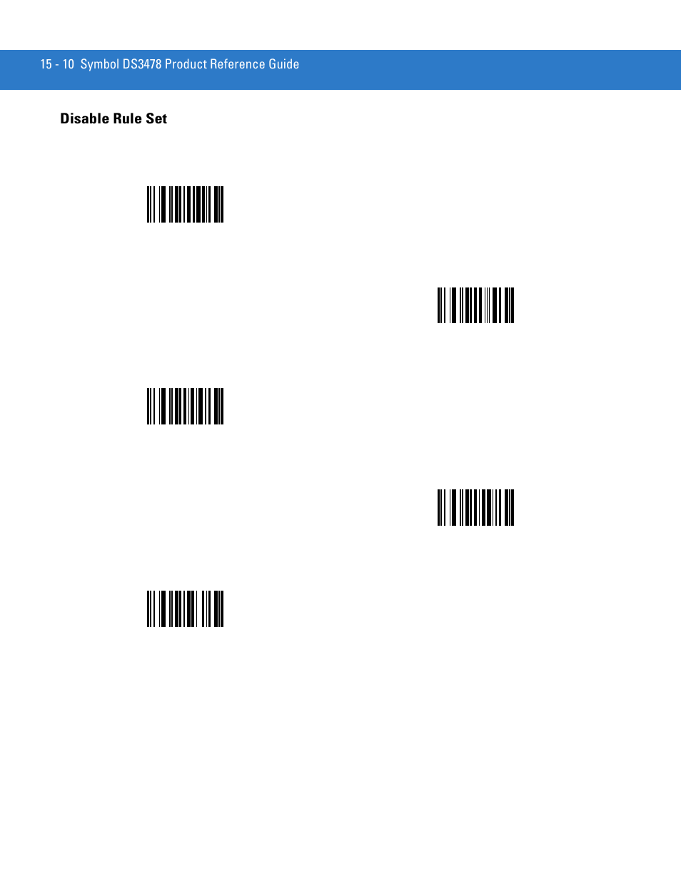 Disable rule set, Disable rule set -10 | Motorola DS3478 User Manual | Page 264 / 404