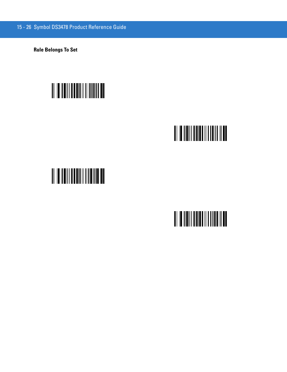 Rule belongs to set | Motorola DS3478 User Manual | Page 280 / 404