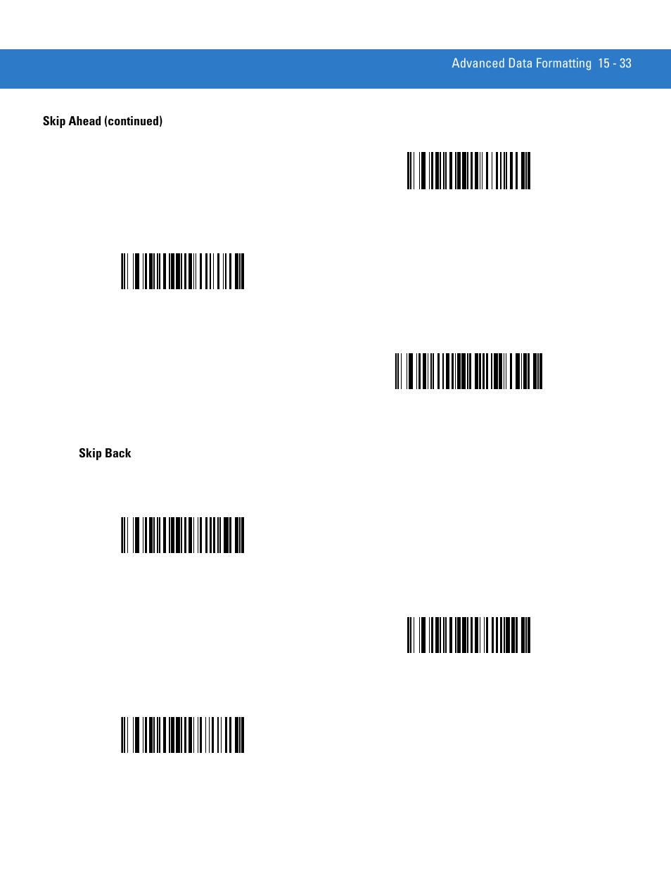 Skip back | Motorola DS3478 User Manual | Page 287 / 404