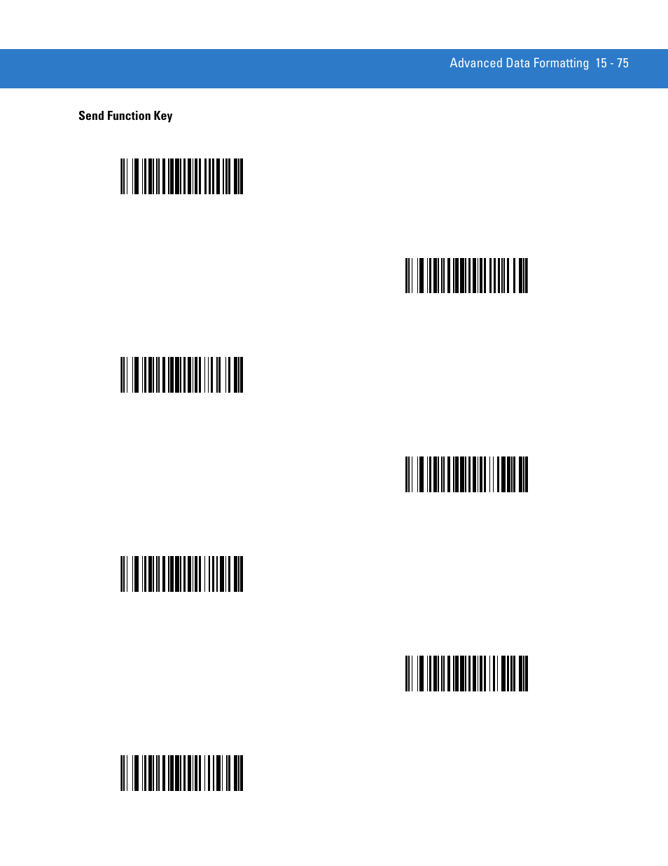 Send function key, Send f1 key | Motorola DS3478 User Manual | Page 329 / 404