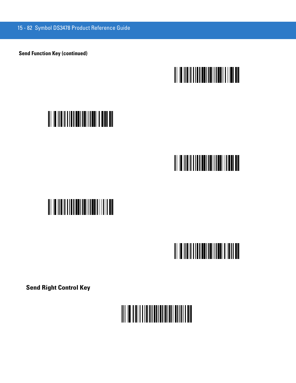 Send right control key, Send right control key -82, Send pf30 key | Motorola DS3478 User Manual | Page 336 / 404