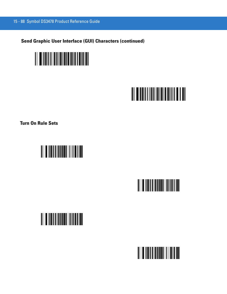 Turn on rule sets, Turn on rule sets -88, Send gui z | Motorola DS3478 User Manual | Page 342 / 404