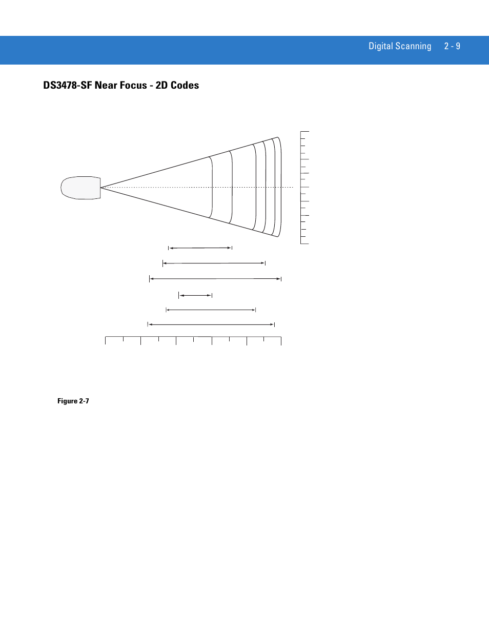 Ds3478-sf near focus - 2d codes, Ds3478-sf near focus - 2d codes -9, Digital scanning 2 - 9 | Motorola DS3478 User Manual | Page 39 / 404