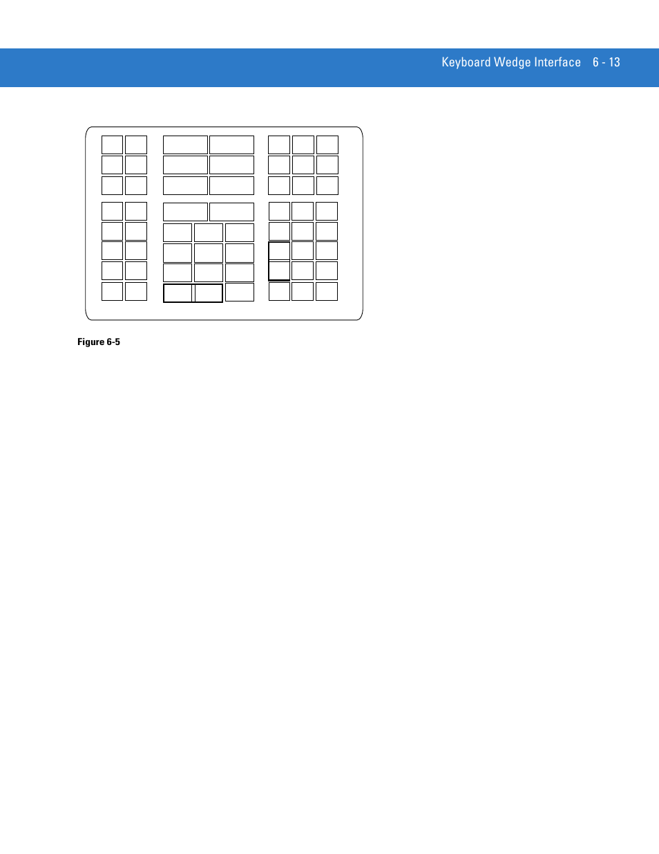 Keyboard wedge interface 6 - 13, Figure 6-5 | Motorola DS3478 User Manual | Page 87 / 404