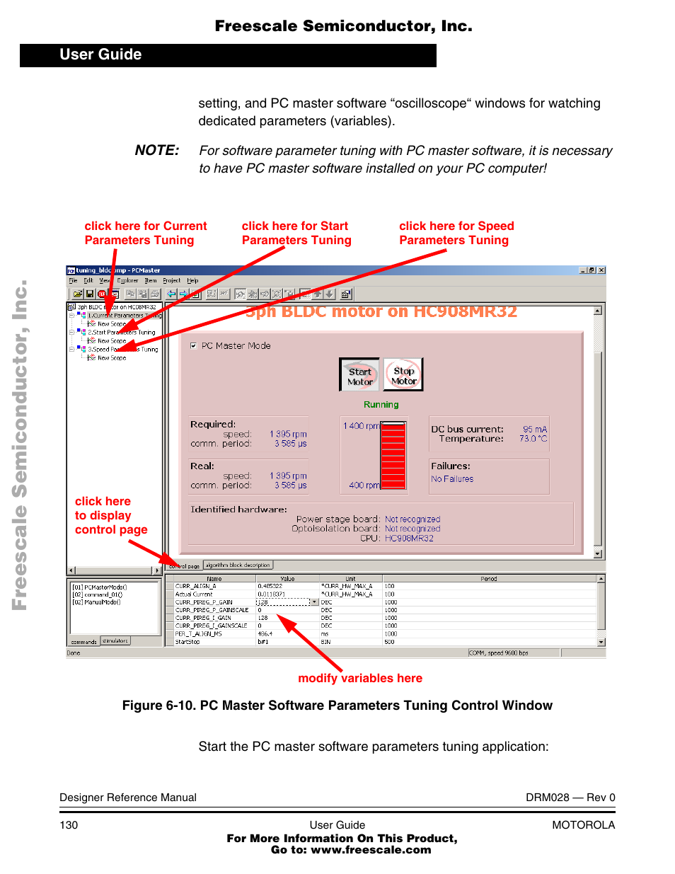 Motorola M68HC08 User Manual | Page 130 / 168