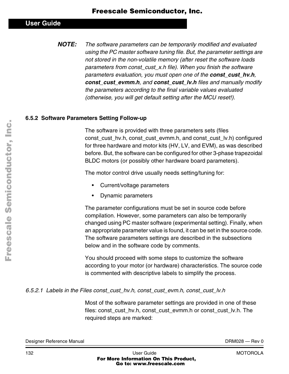 Motorola M68HC08 User Manual | Page 132 / 168